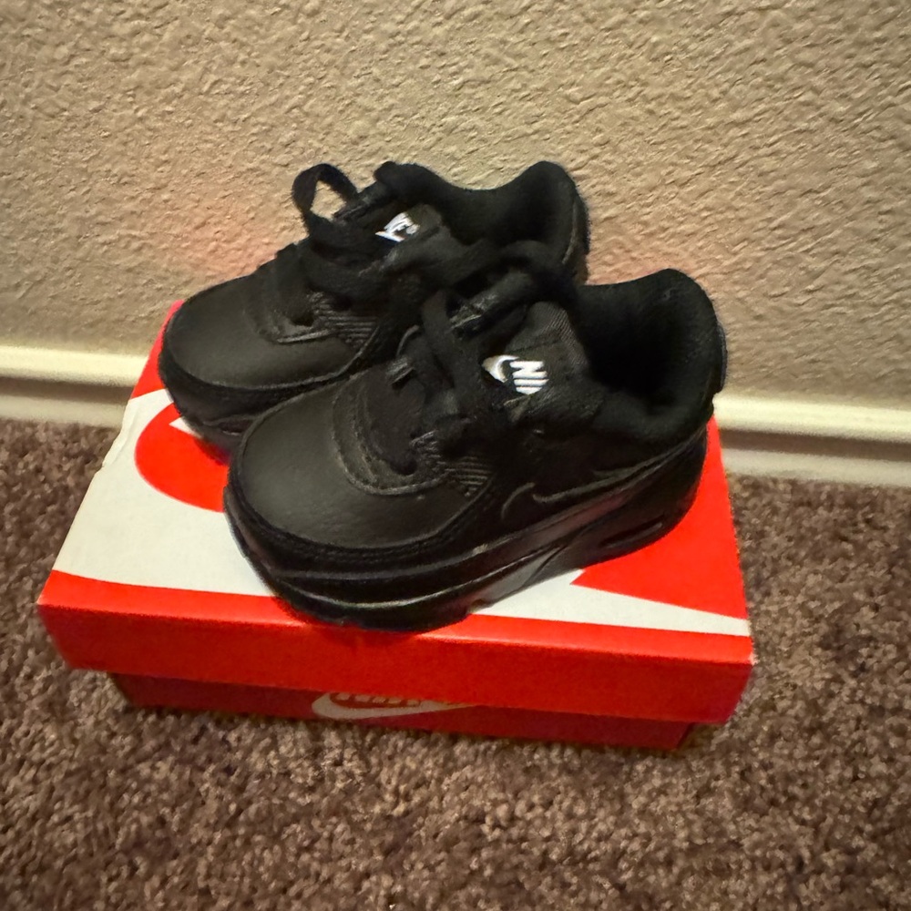 Nike Kids All-Black Sneakers